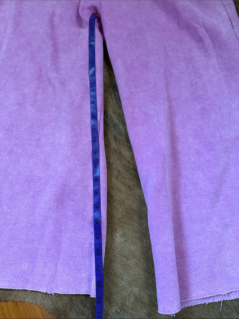 Hot Pink Flare Sweatpants - Picture 5 of 5